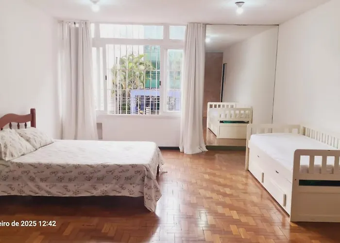 Apartamento Espacoso E Completo No Centro Do Rio, Perto Do Metro
